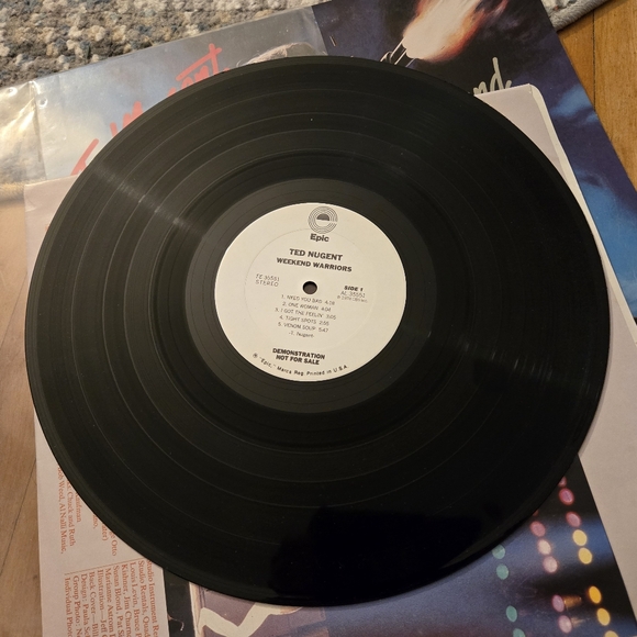 Ted Nugent Weekend warriors vintage vinyl record album pristine condition - Picture 7 of 9